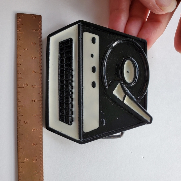 Genuine Mobtown Chicago Turntable Belt Buckle - Picture 4 of 5